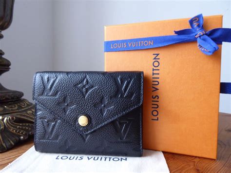 lv victorine wallet black|louis vuitton victorine wallet unboxing.